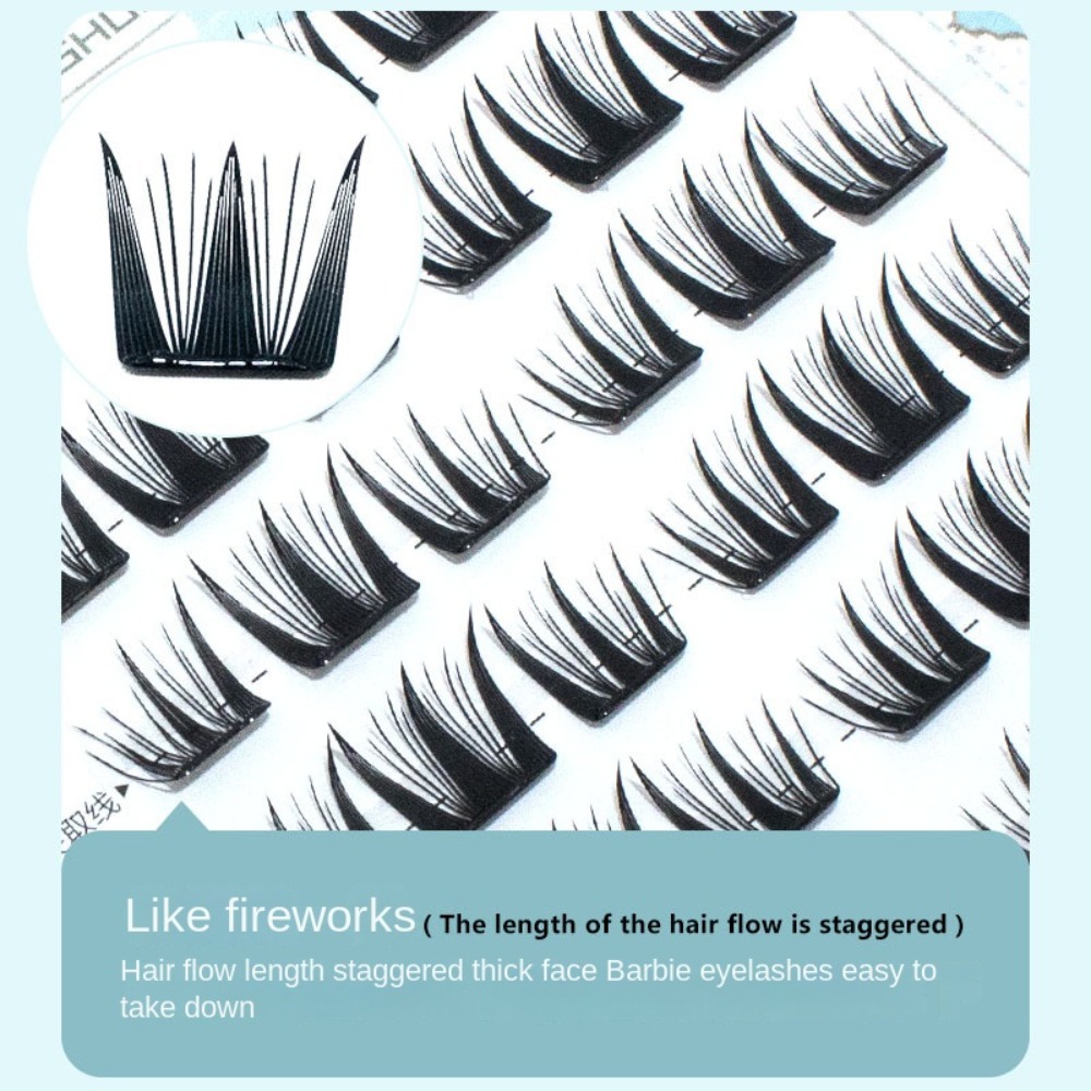 Eyelash Extension For Men - Bulu Mata Palsu Lembut Tanpa Lem,