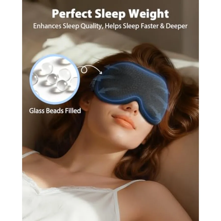 Eyelash Extension For Men - Masker Tidur Berbobot 100% Blackout untuk