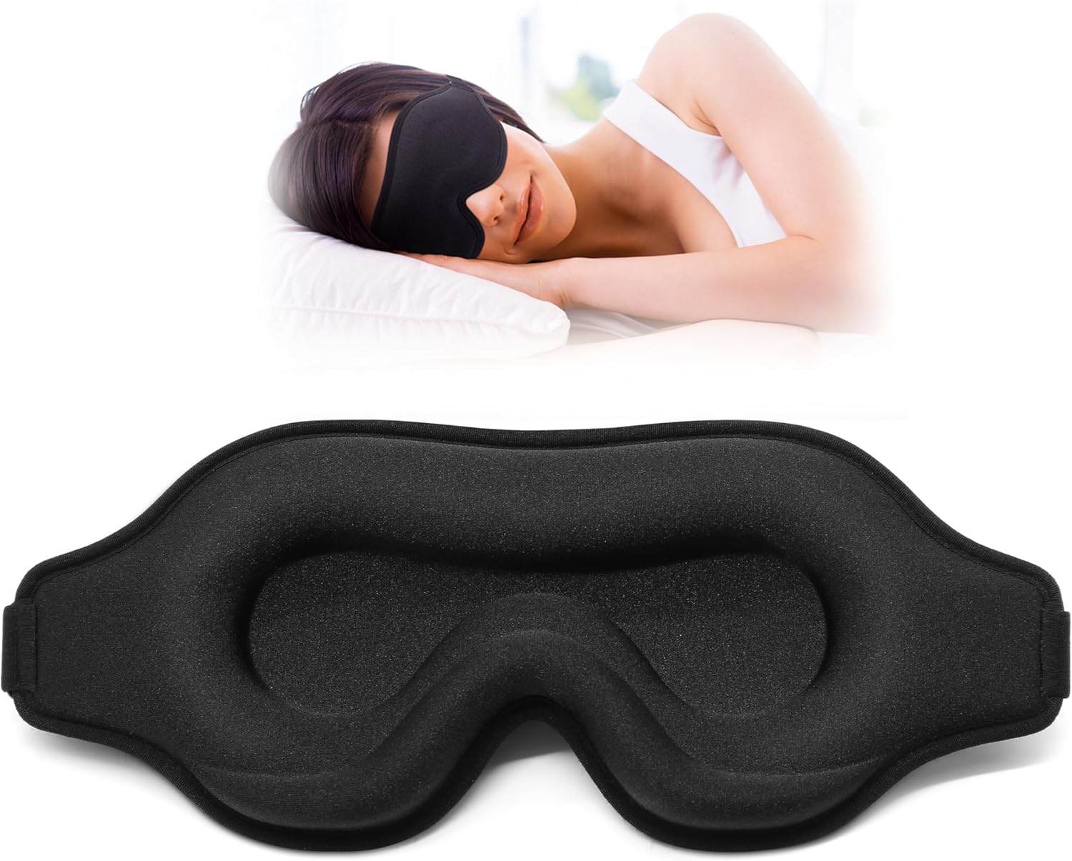 Eyelash Extension For Men - Penutup Mata Tidur untuk Pria Wanita,