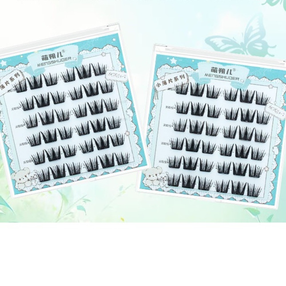 Bulu Mata Palsu Lembut Tanpa L - Eyelash Extension For Men ulasan dan harga