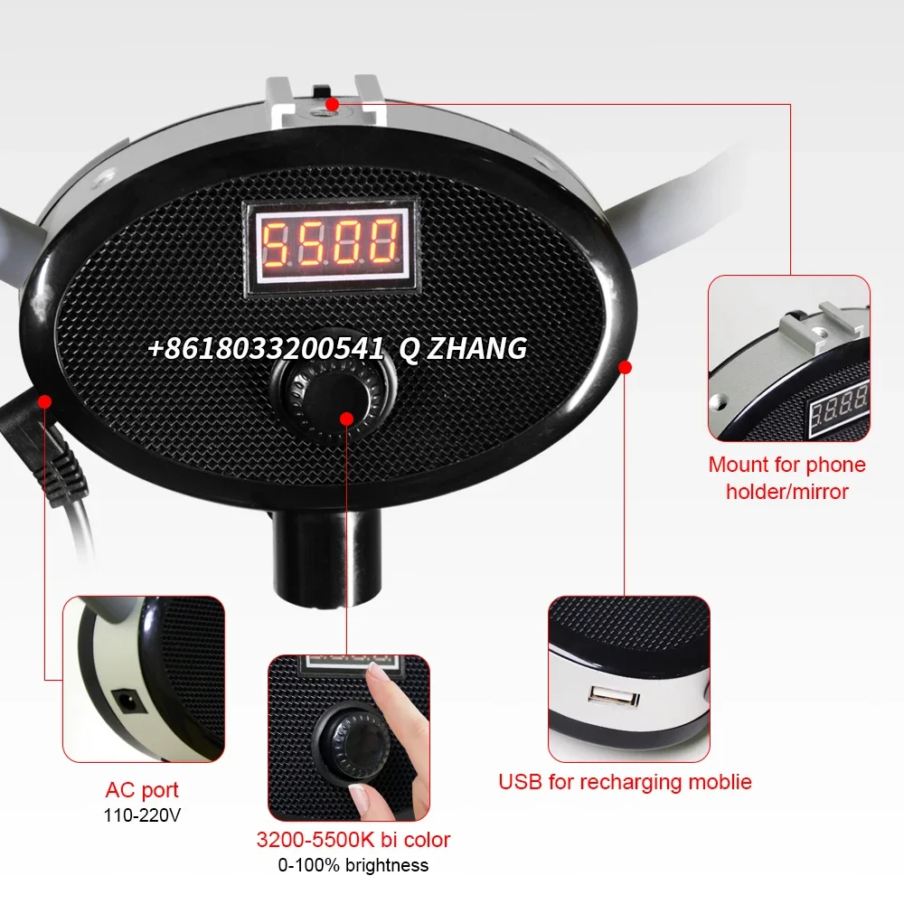Lampu LED Video Empat Lengan Y - Eyelash Extension Videos ulasan dan harga