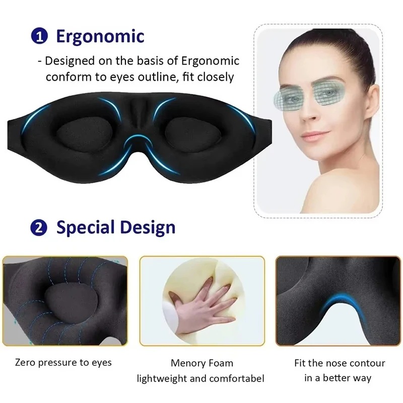 Penutup Mata Sutra untuk Mengh - Eyelash Extension For Men ulasan dan harga