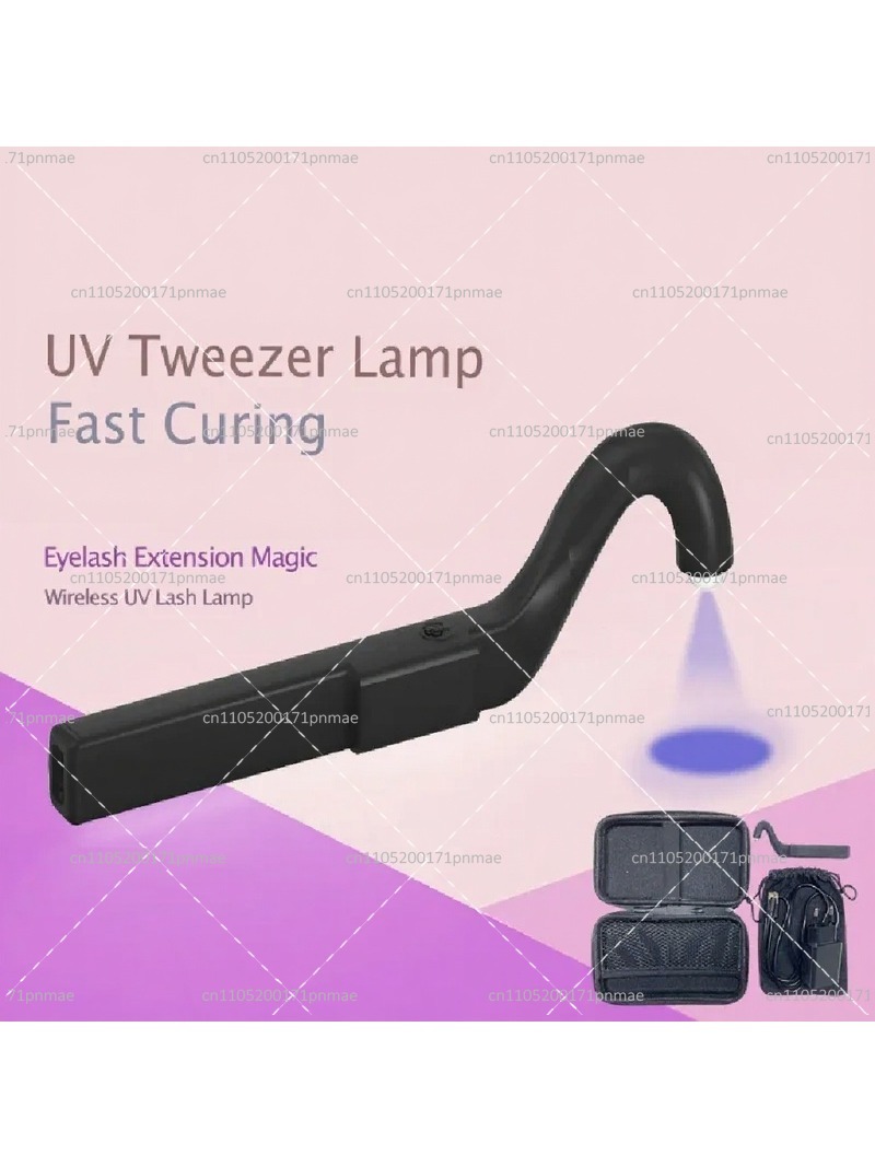 Lampu Pinset Bulu Mata LED UV  - Lash Extension Tweezers ulasan dan harga