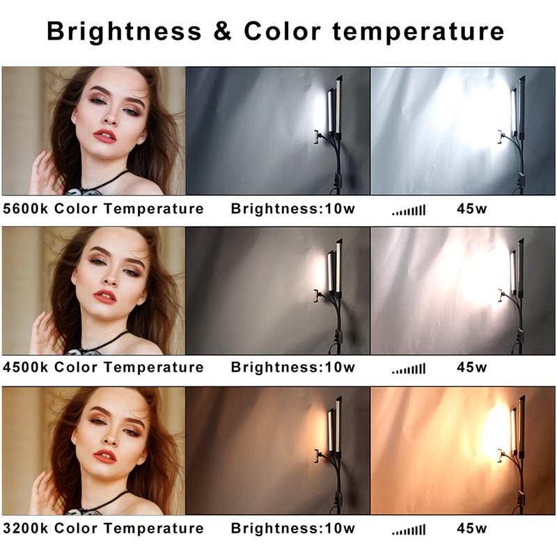 Lampu LED lengan ganda fleksib - Eyelash Extension Videos ulasan dan harga