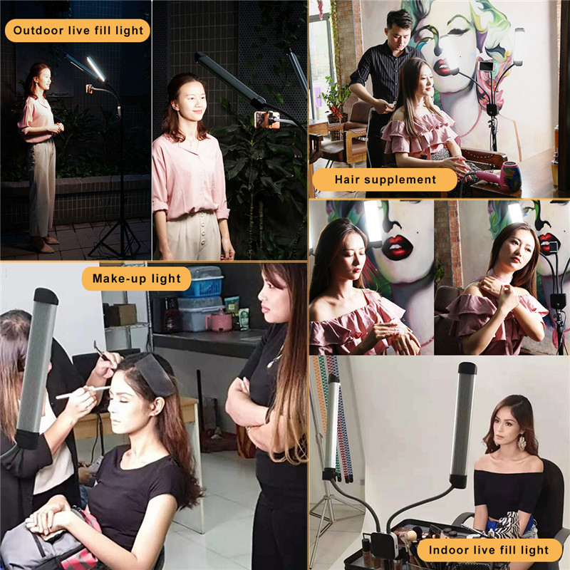 Lampu LED lengan ganda fleksib - Eyelash Extension Videos ulasan dan harga
