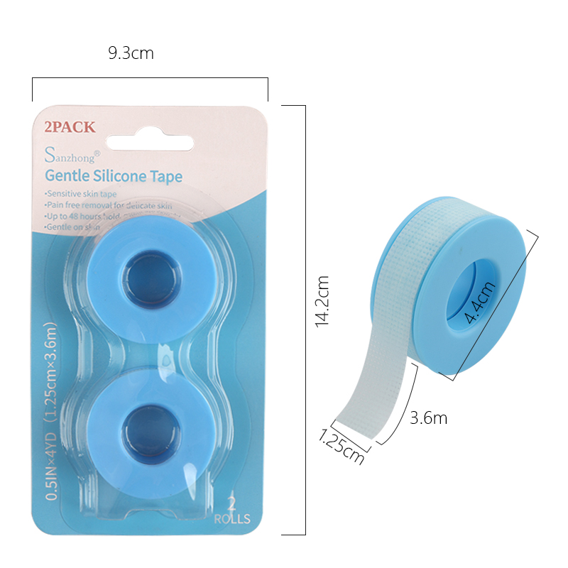 2 Rol Pita Bulu Mata Warna Pin - Tape Breathable Lash ulasan dan harga