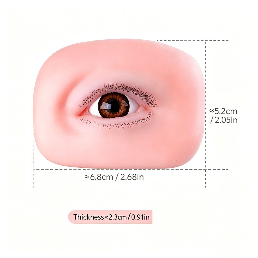 3 Lapisan Bulu Mata Silikon ya - Eyelash Extension Doll Eye ulasan dan harga