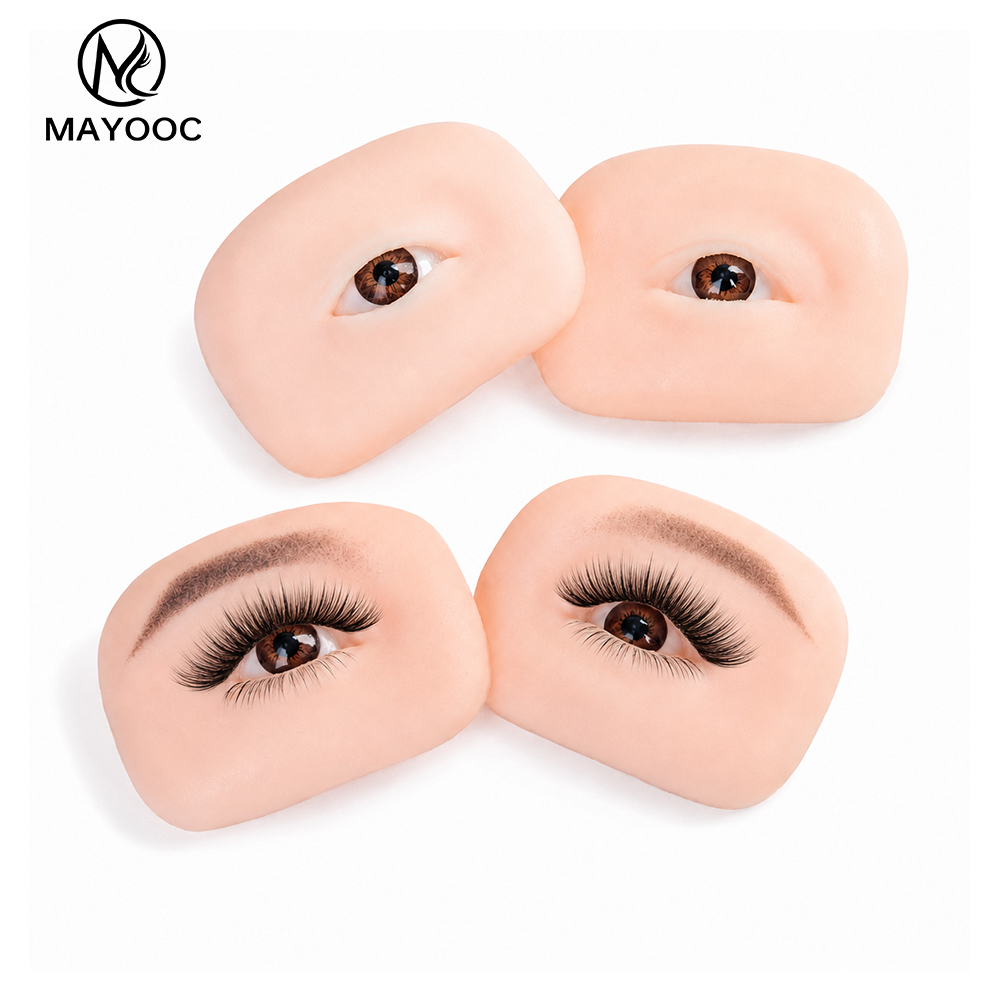 Manekin Mata untuk Latihan Eks - Eyelash Extension Doll Eye ulasan dan harga