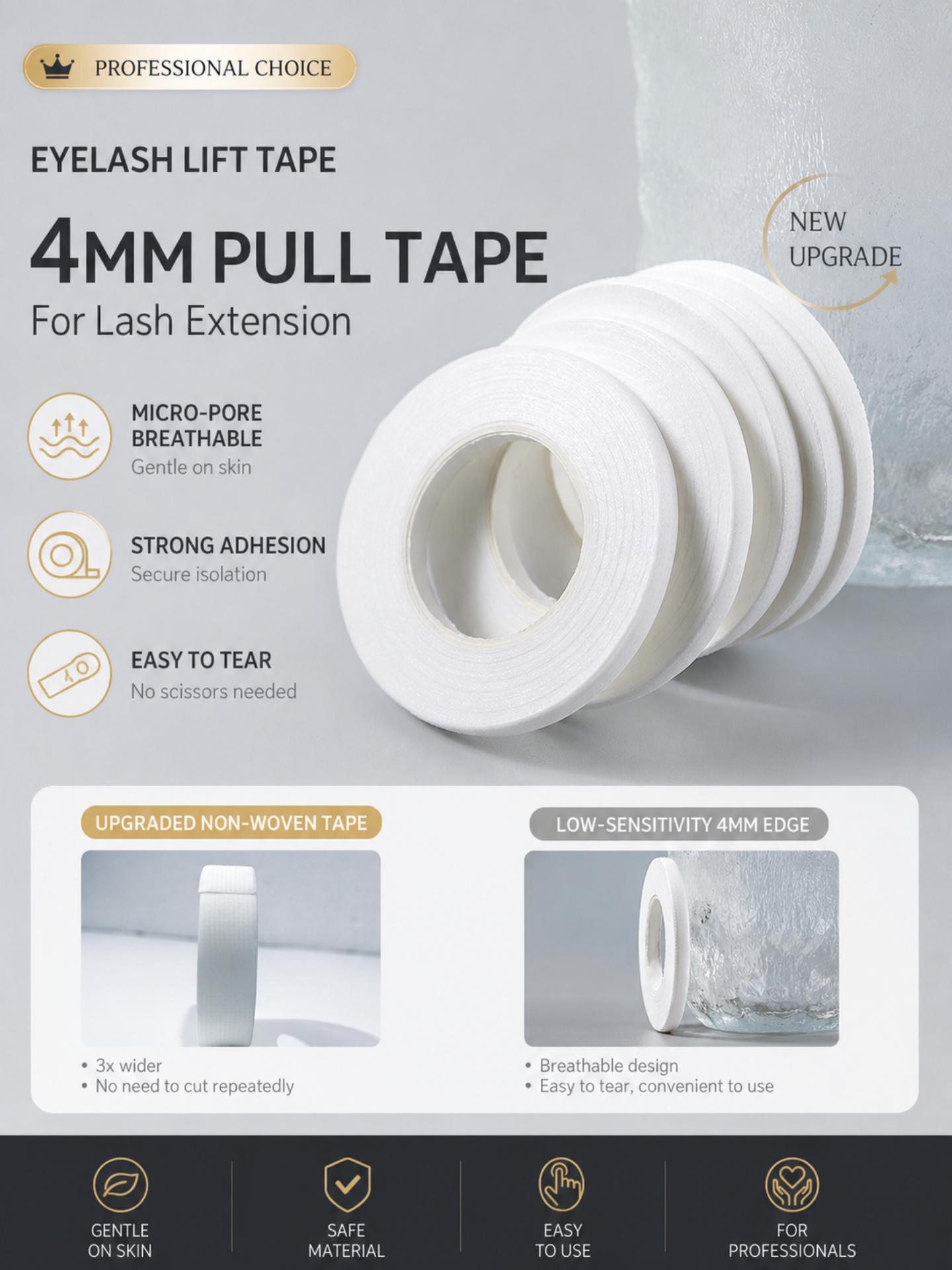 10 Gulungan Pita Bulu Mata 0.1 - Tape Breathable Lash ulasan dan harga