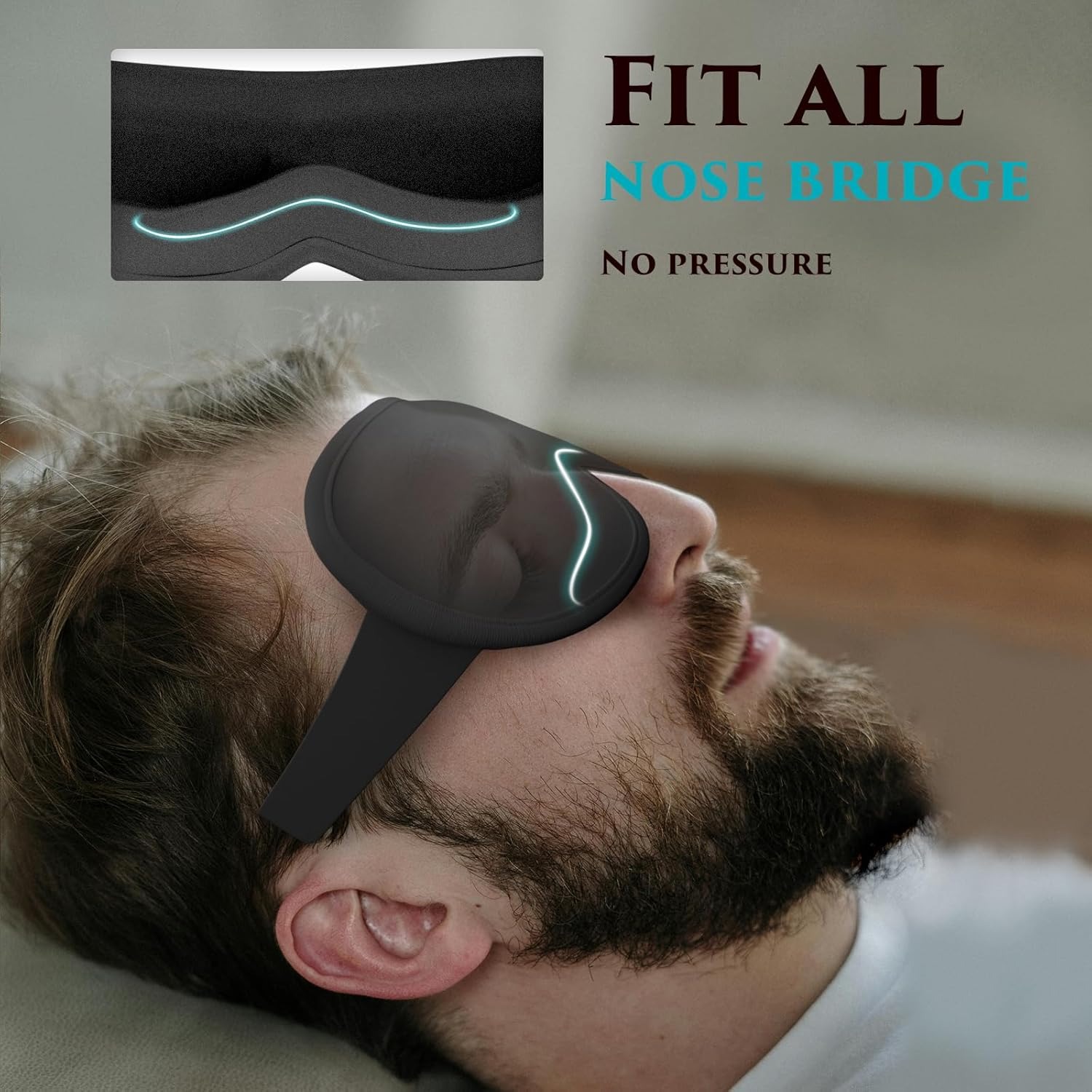 Penutup Mata untuk Tidur - Mas - Eyelash Extension For Men ulasan dan harga
