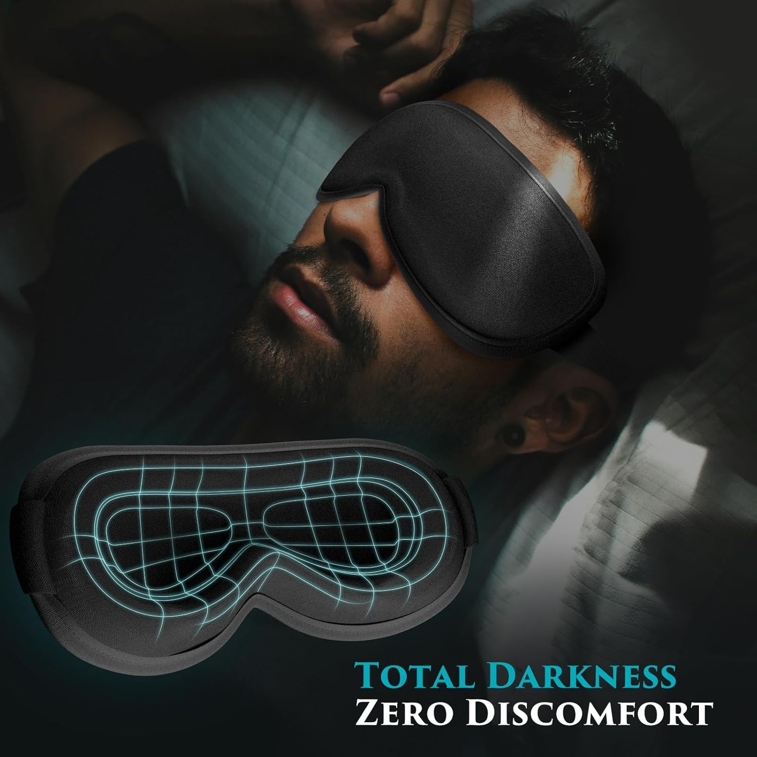 Penutup Mata untuk Tidur - Mas - Eyelash Extension For Men ulasan dan harga