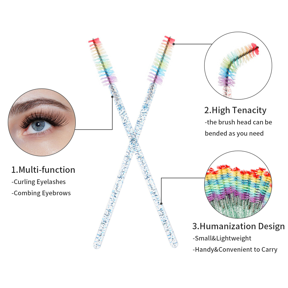 50 Buah Kuas Rias Bulu Mata Kr - Eyelash Extension London ulasan dan harga