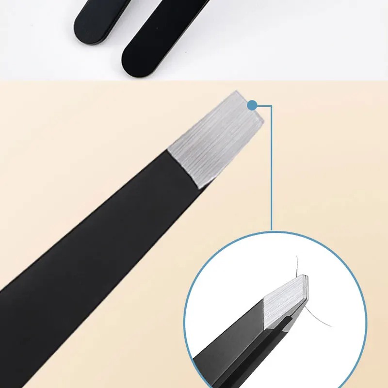 4Pcs Penjepit Bulu Presisi Tin - Lash Extension Tweezers ulasan dan harga