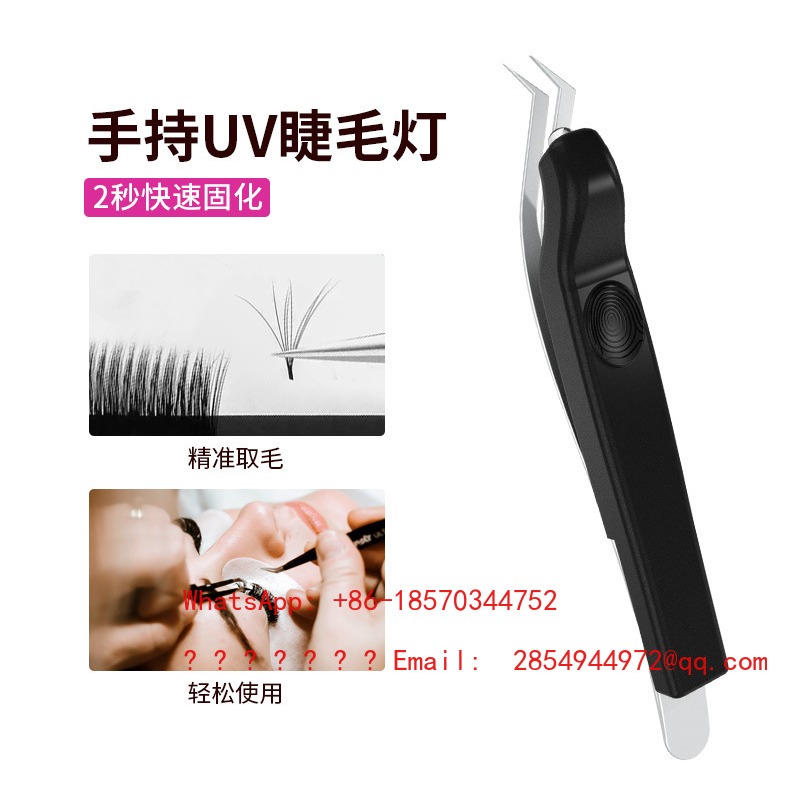 Lampu UV Genggam Nirkabel Mini - Lash Extension Tweezers ulasan dan harga