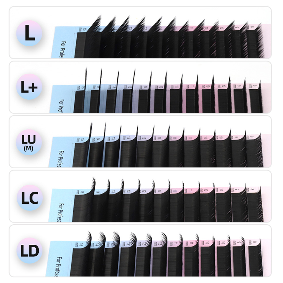 RUJADE L + LC LD LU(M) Curl ek - Eyelash Extension Review ulasan dan harga