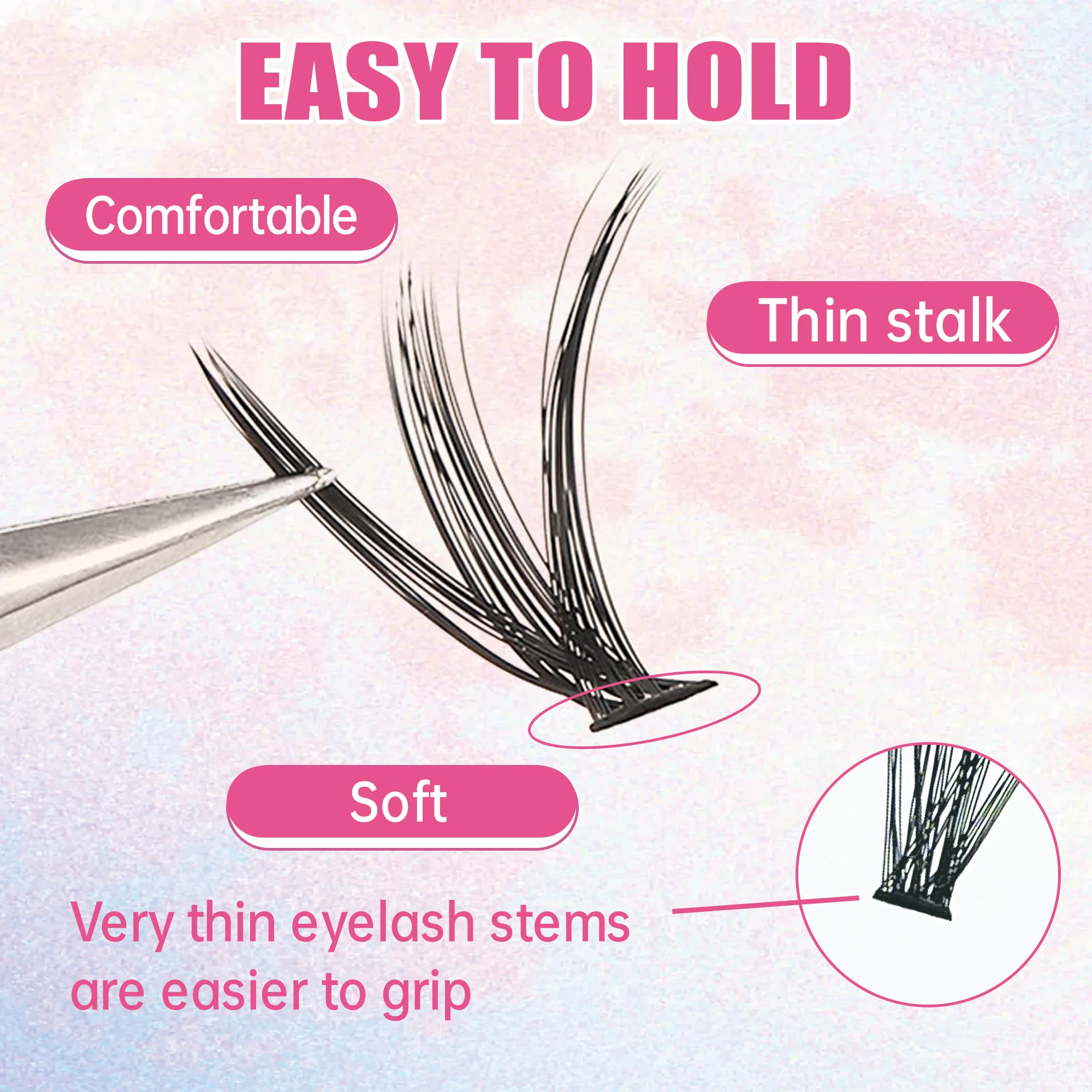 Bulu Mata 200 PCS Clusters Las - Eyelash Extension London ulasan dan harga