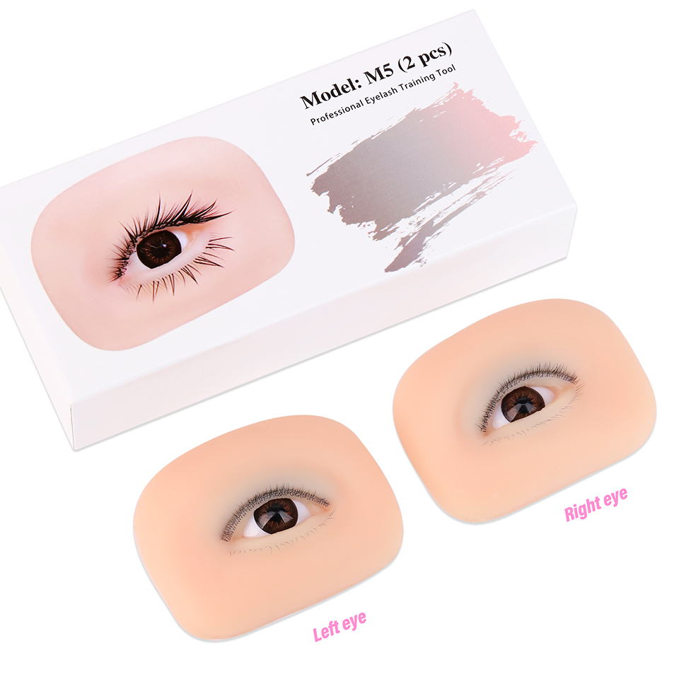 Model Mata 3 Lapis untuk Latih - Eyelash Extension Doll Eye ulasan dan harga