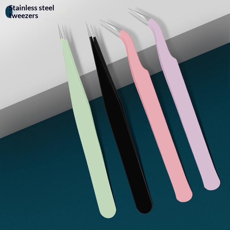 1 Buah Pinset Ekstensi Bulu Ma - Lash Extension Tweezers ulasan dan harga