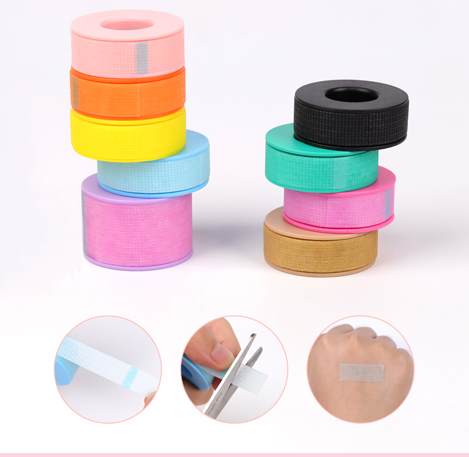 Stiker pita tidak ditenun warn - Tape Breathable Lash ulasan dan harga