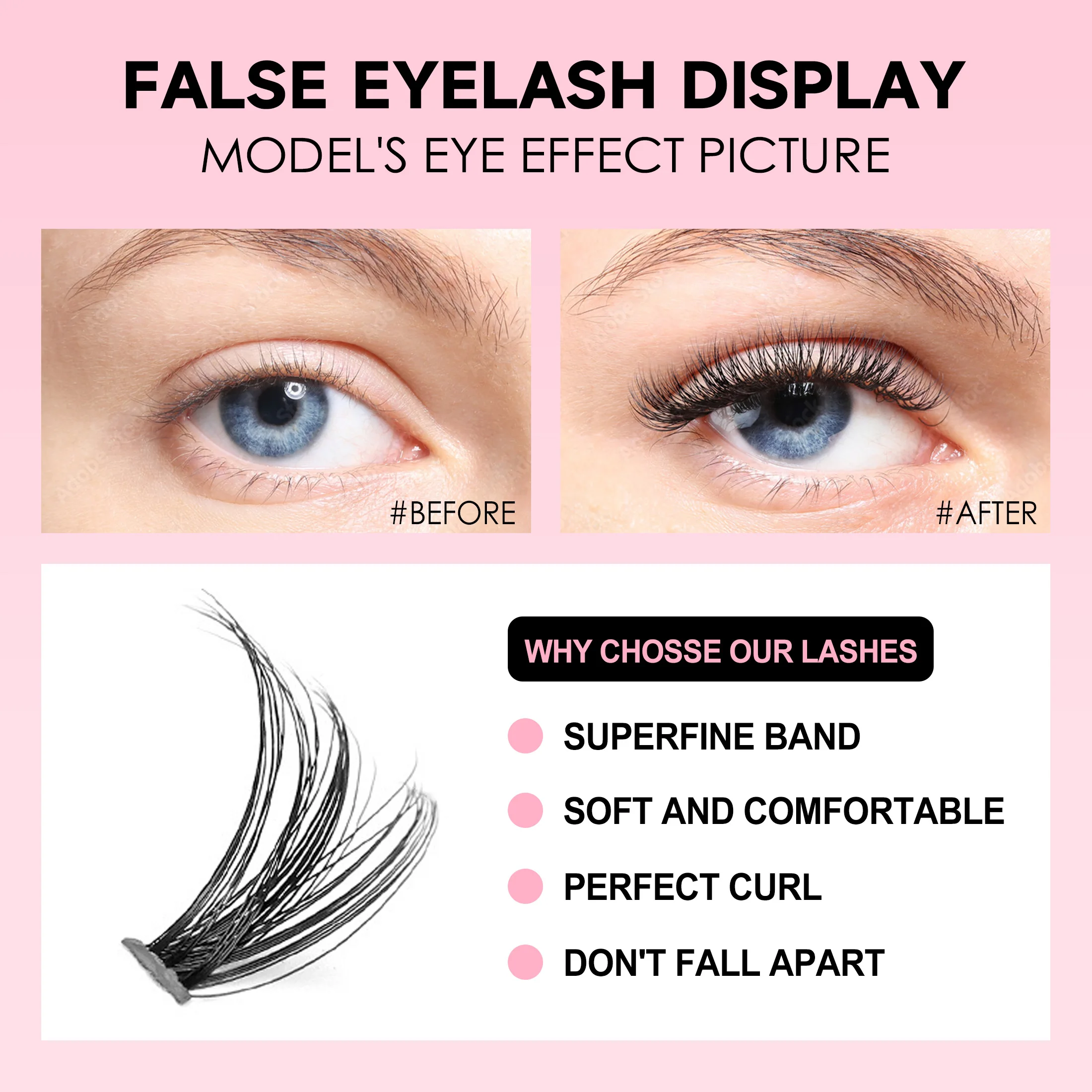 Kit ekstensi bulu mata DIY, ak - Eyelash Extension London ulasan dan harga