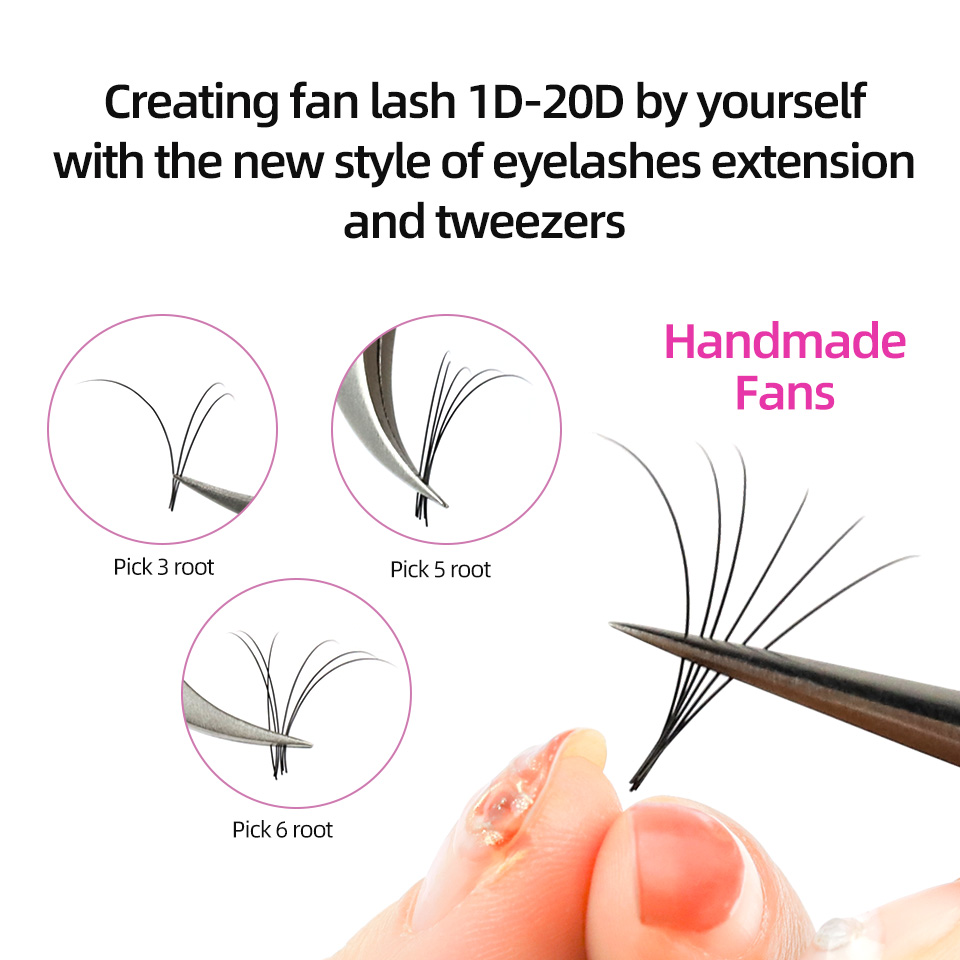RUJADE 5 kasus/Lot ekstensi bu - Eyelash Extension Review ulasan dan harga