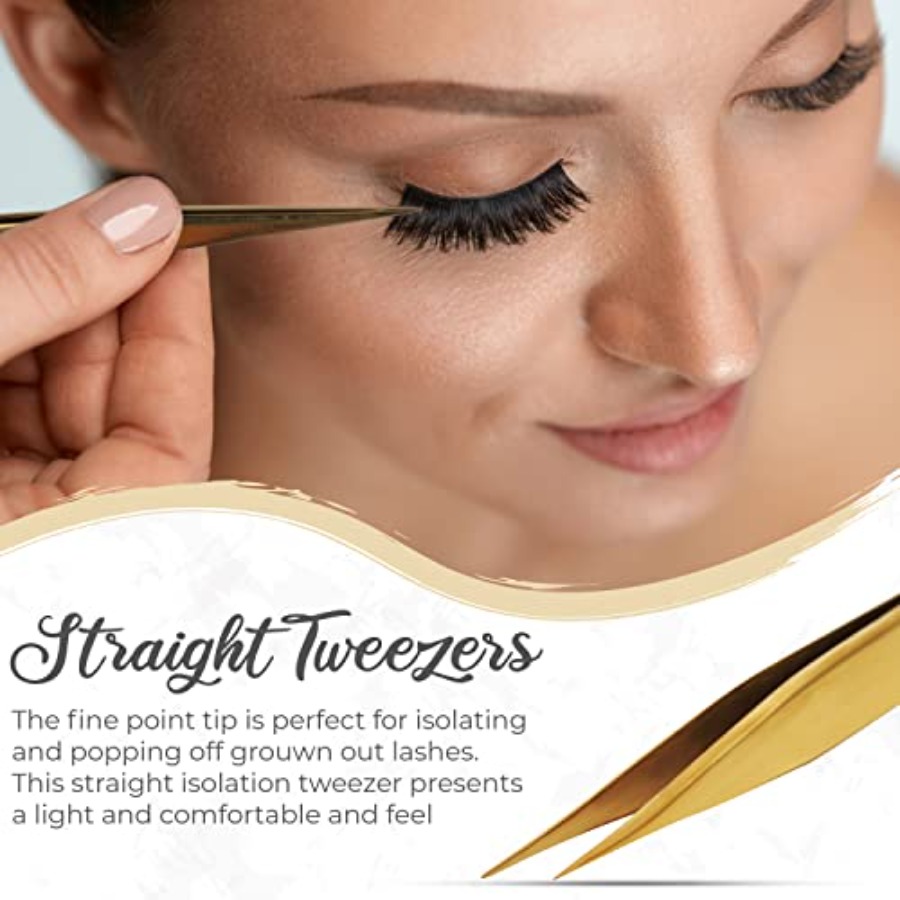 Set Pinset Ekstensi Bulu Mata  - Lash Extension Tweezers ulasan dan harga