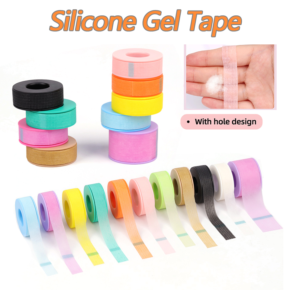 10 gulungan pita bulu mata Gel - Tape Breathable Lash ulasan dan harga